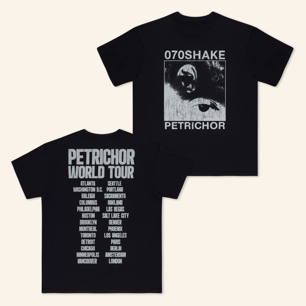 070 Shake Merch Petrichor Tour T-Shirt Gifts For Rapper Fans 070 Shake Merch Petrichor Tour T-Shirt Gifts For Rapper Fans