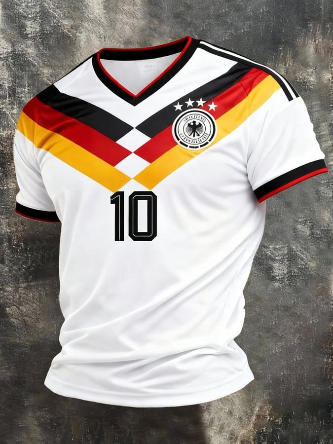 10 German World Cup 2026 V-Neck Shirt Germany National Football Team Shirt Gift For Fans