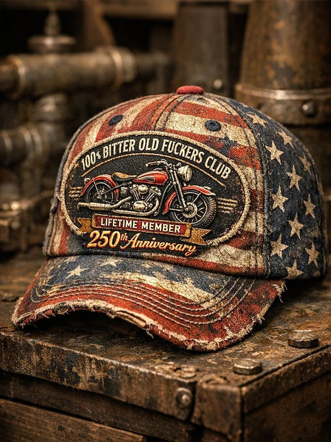 100 Bitter Old Fckers Club 250th Anniversary Hat Vintage USA Flag Hat Unique Patriotic Gifts 100 Bitter Old Fckers Club 250th Anniversary Hat Vintage USA Flag Hat Unique Patriotic Gifts