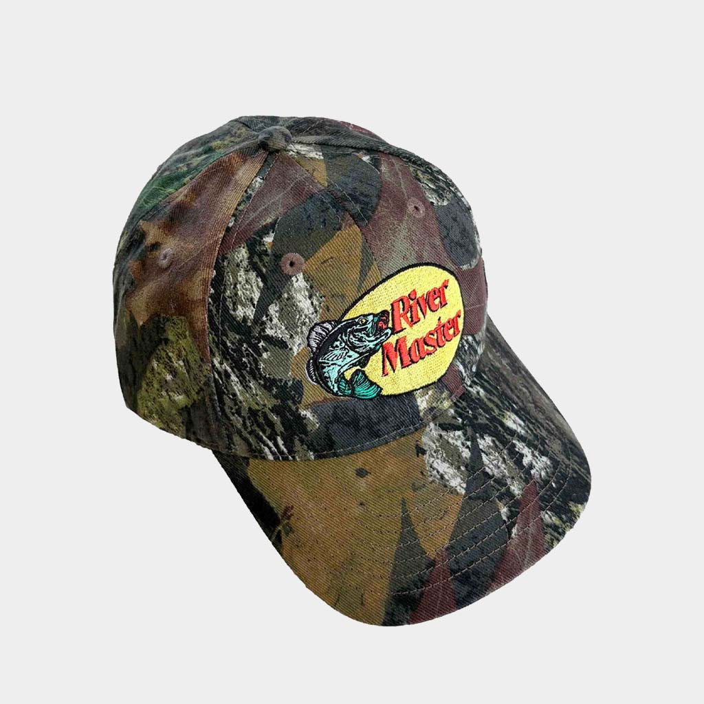 100 Percent Electronica Merch River Master Embroidered Camo Hat Birthday Ideas For Dad
