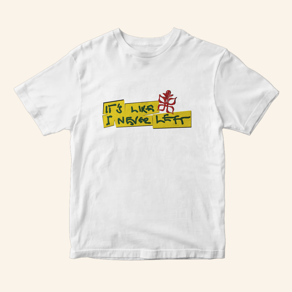 100 Percent Merch It's Like I Never Left White T-Shirt Nectar Woode Merch Best Gifts For Fans