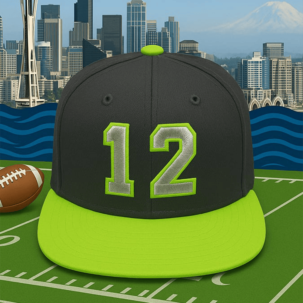12 Strong Football Hat Seattle Seahawks Cap Unique Gifts For Enthusiasts