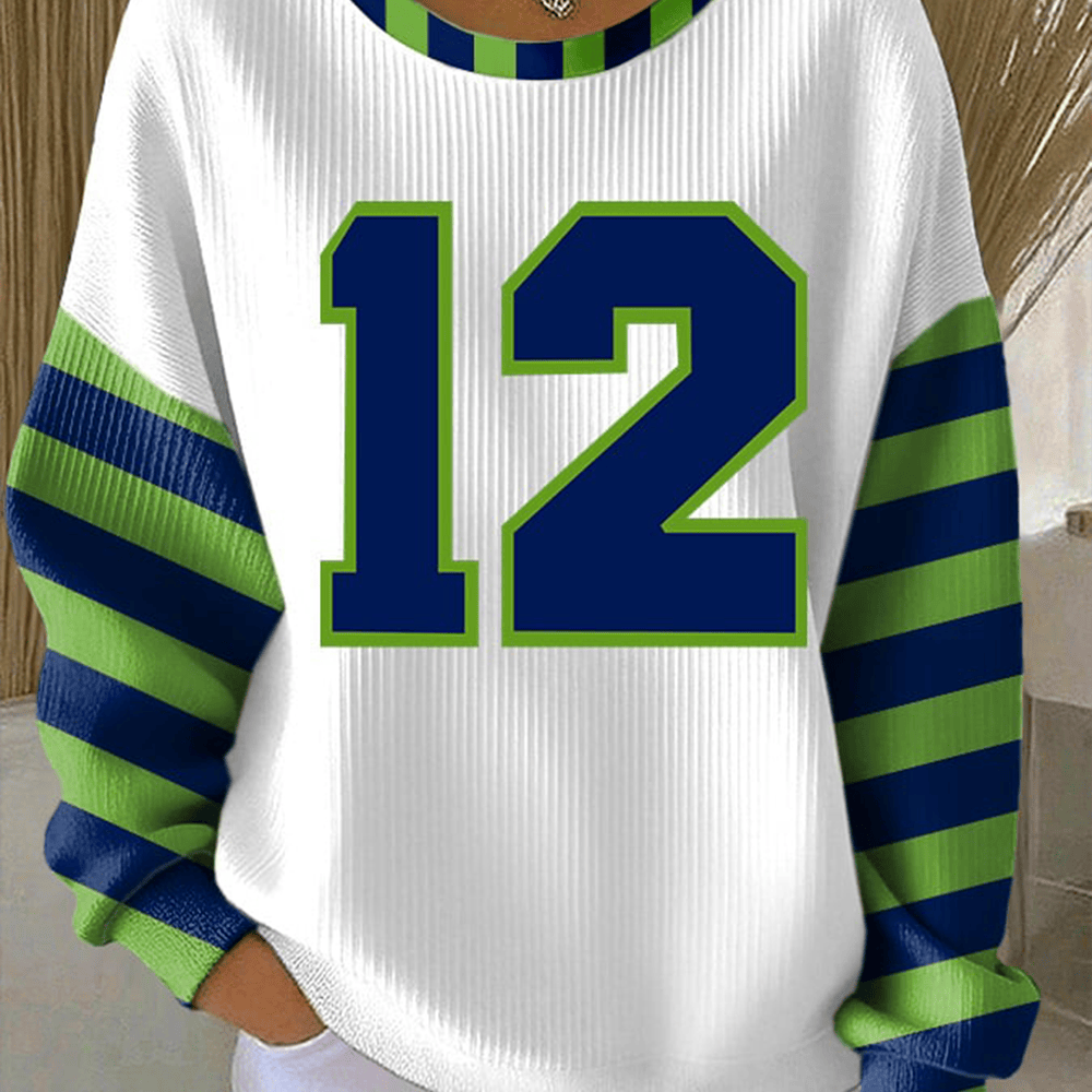 12 Strong Seattle Seahawks Football Sweatshirt Game Day Sweatshirt Football Lover Presents