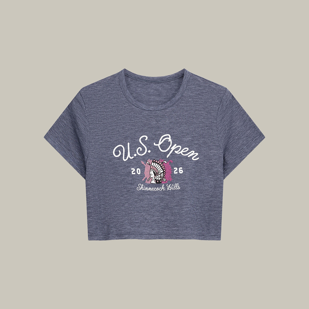 126th US Open Championship Crop Top Unique Golf Attire Golf Lover Present For Mother's Day