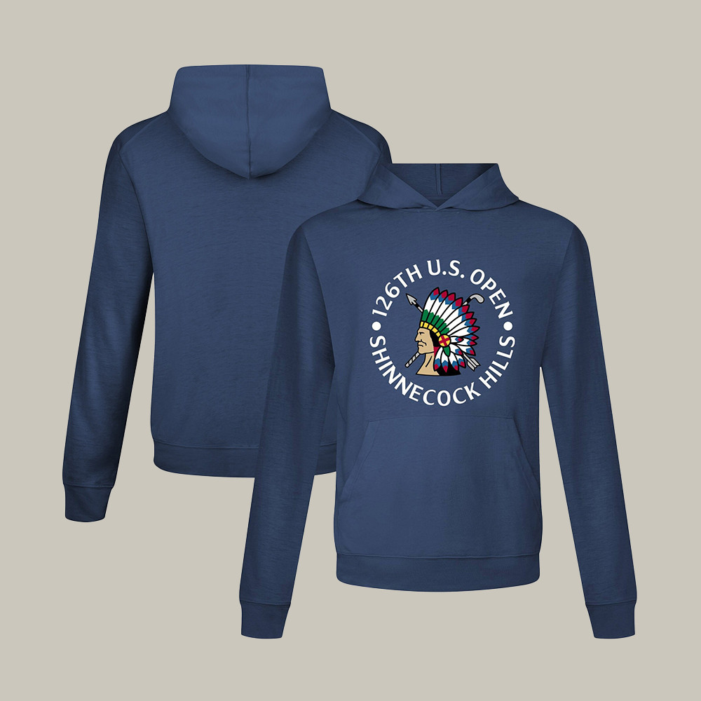 126th US Open Championship Golf Hoodie Native American Headdress Golf Apparel Husband Gift Idea