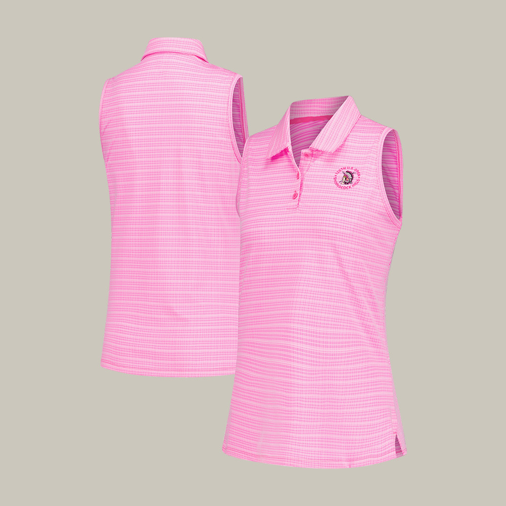 126th US Open Championship Sleeveless Polo Shirt Golfer Merch Mother's Day Gift For Her