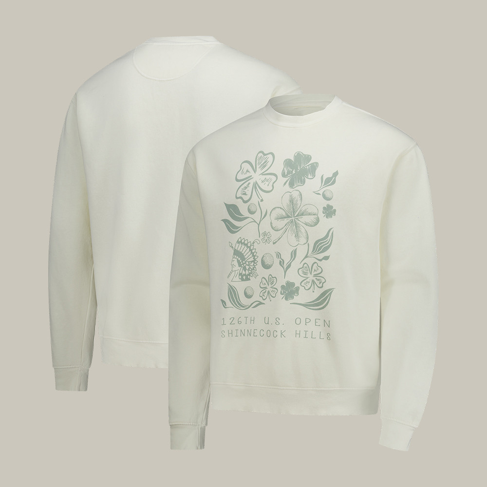126th US Open Shinnecock Hills Floral Sweatshirt Golf Apparel Father's Day Gift For Golfers