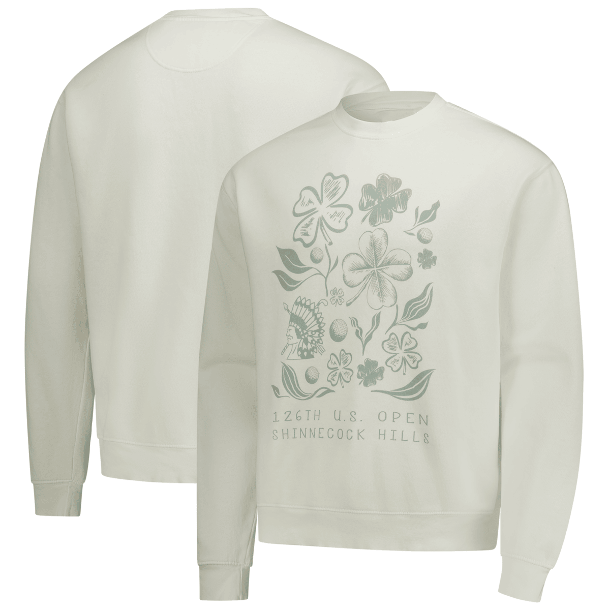 126th US Open Shinnecock Hills Patrick's Day Sweatshirt Golf Apparel Gift For Golf Lovers