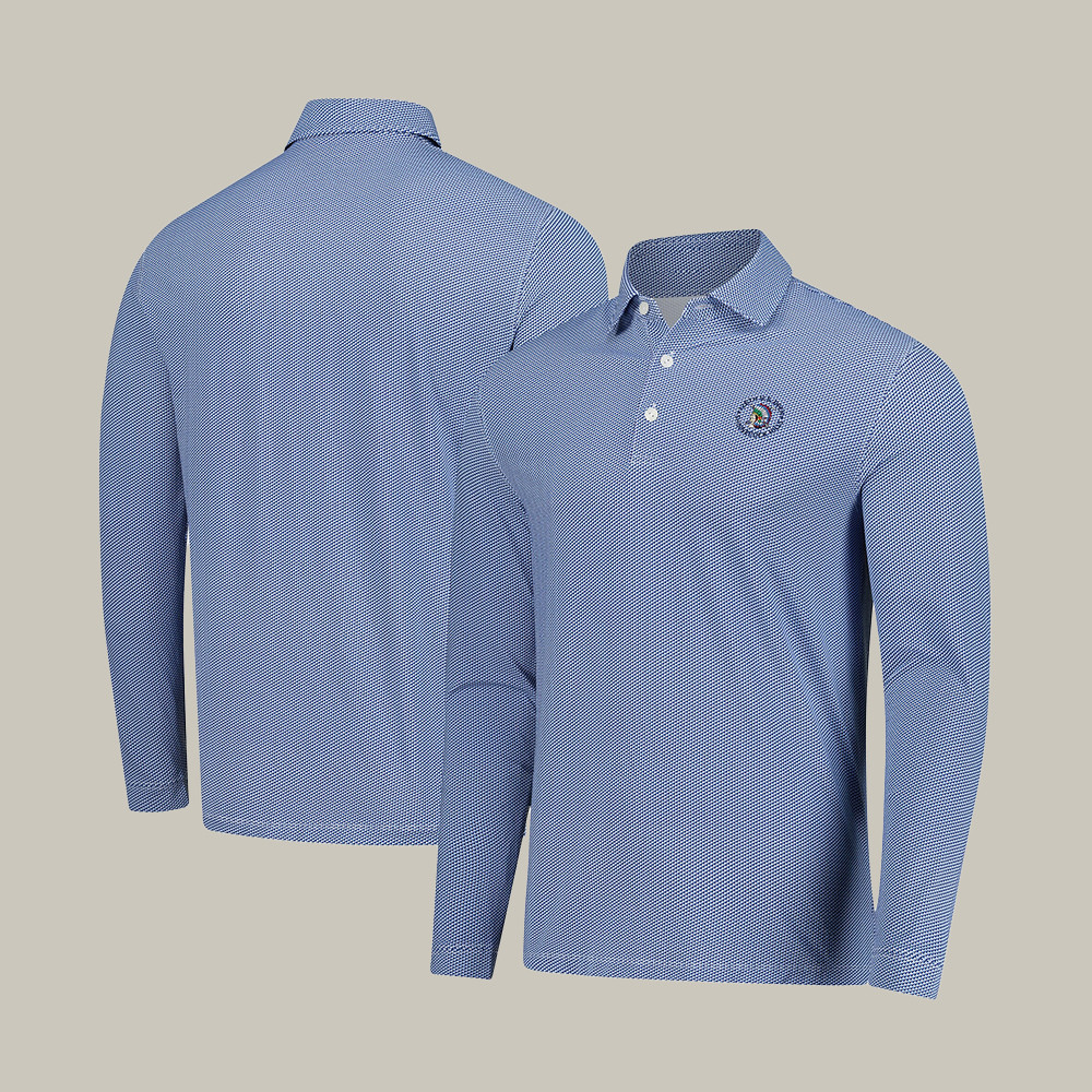 126th US Open Shinnecock Hills Polo Long Sleeve Shirt Golf Apparel Father's Day Gift For Golfers