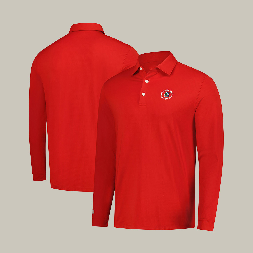 126th US Open Shinnecock Hills Polo Long Sleeve Shirt U Open 2026 Clothing Golfer Present