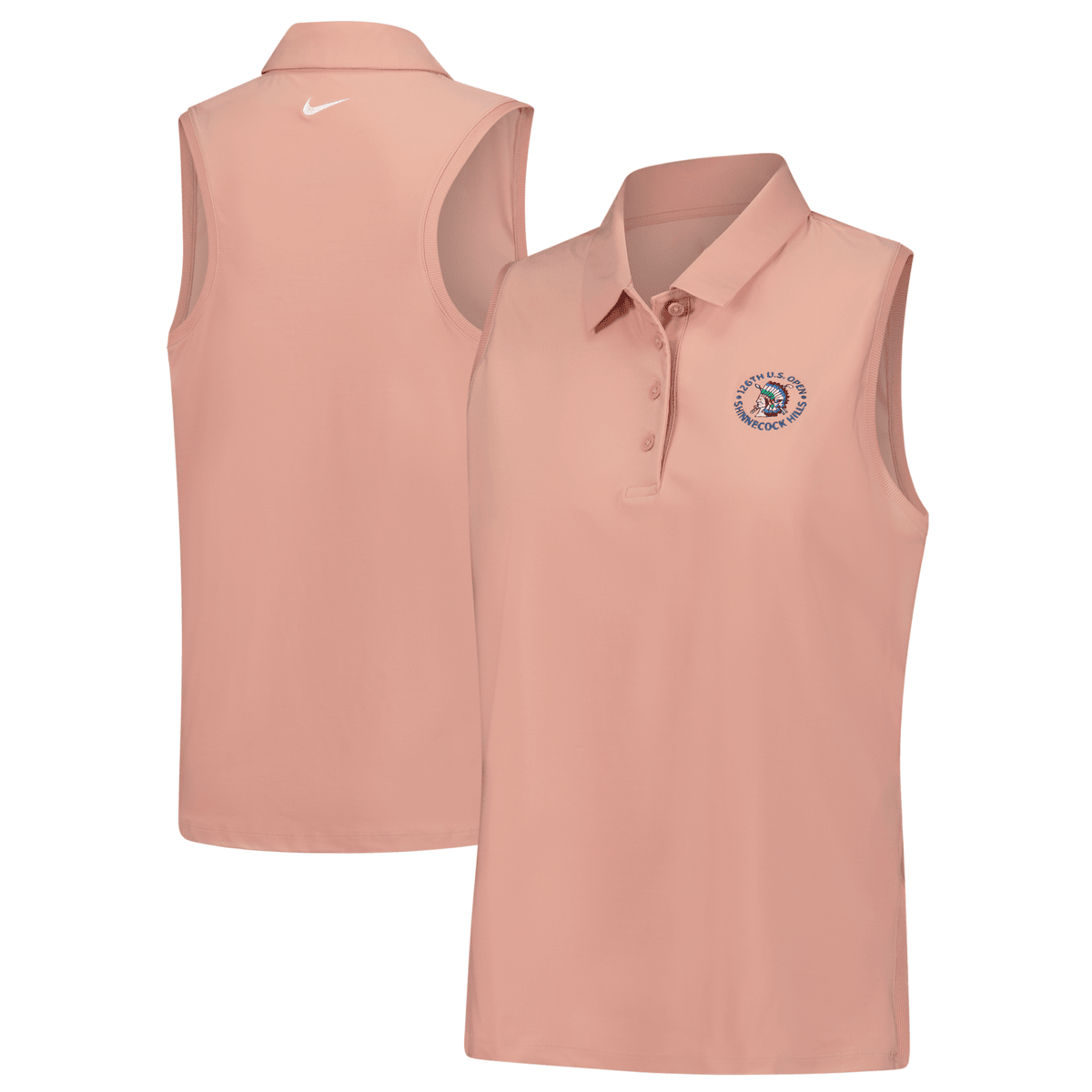 126th US Open Shinnecock Hills Sleeveless Polo Shirt Best Golf Shirt Birthday Gift For Her