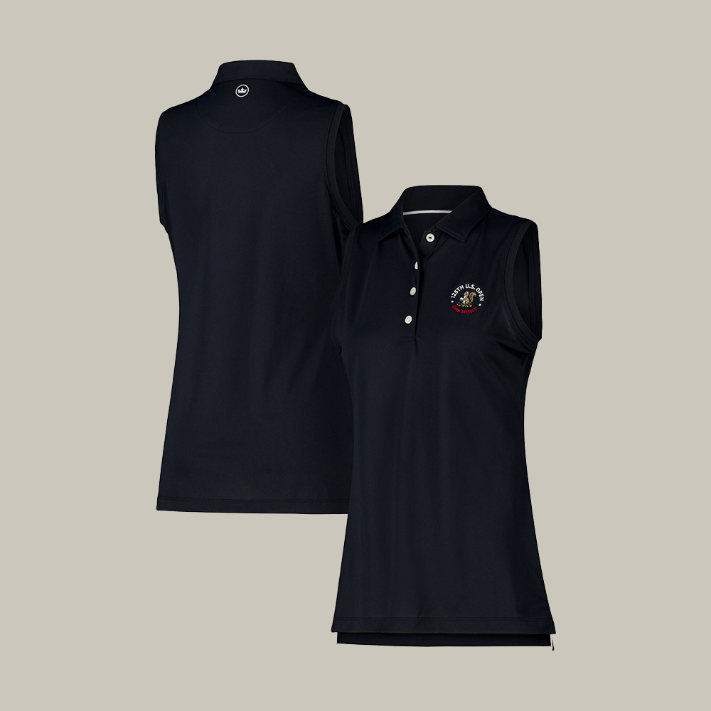 126th US Open Shinnecock Hills Sleeveless Polo Shirt Golf Attire Present For Mother's Day