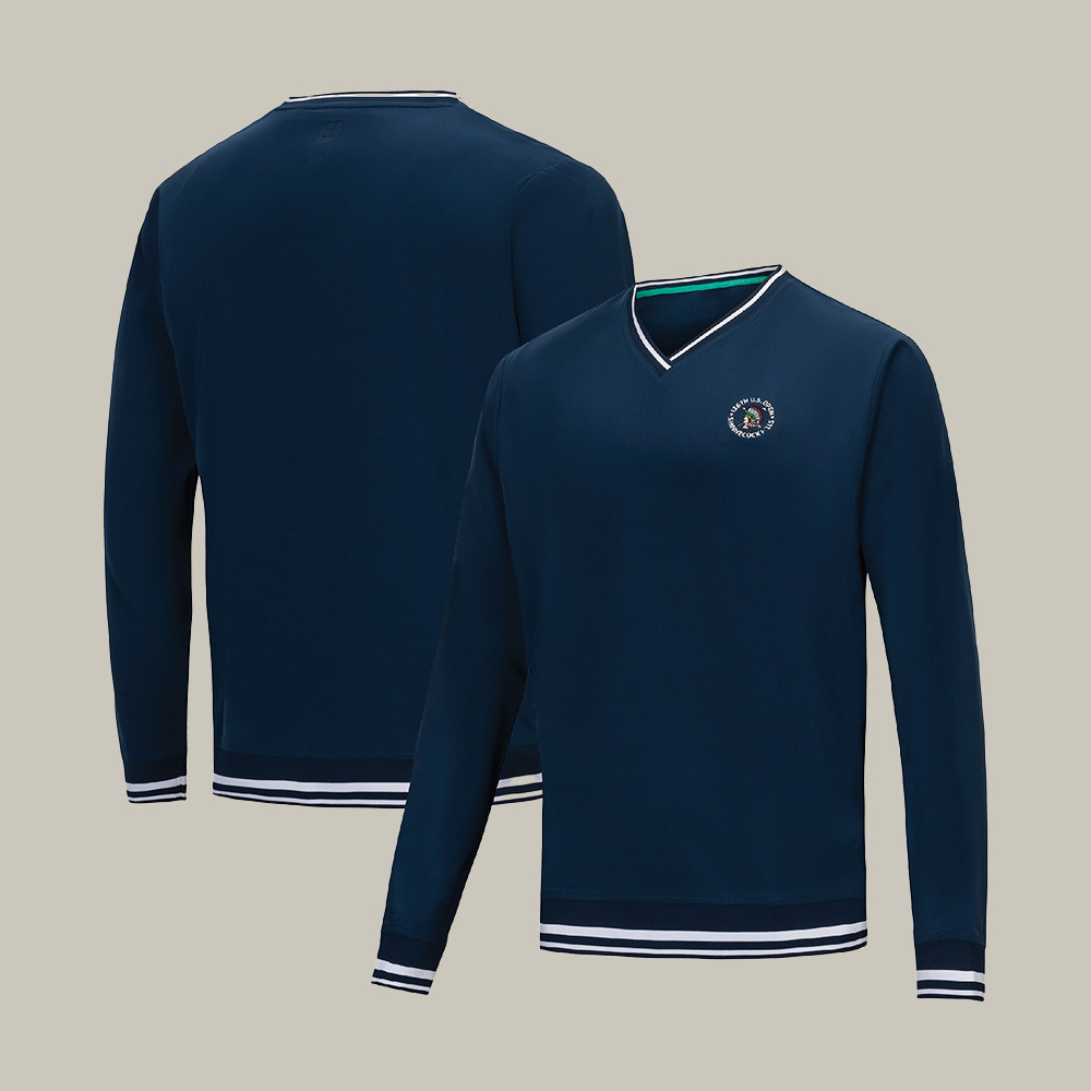 126th US Open Shinnecock Hills V-Neck Long Sleeve Shirt Golf Clothing Father's Day Gift For Golfer