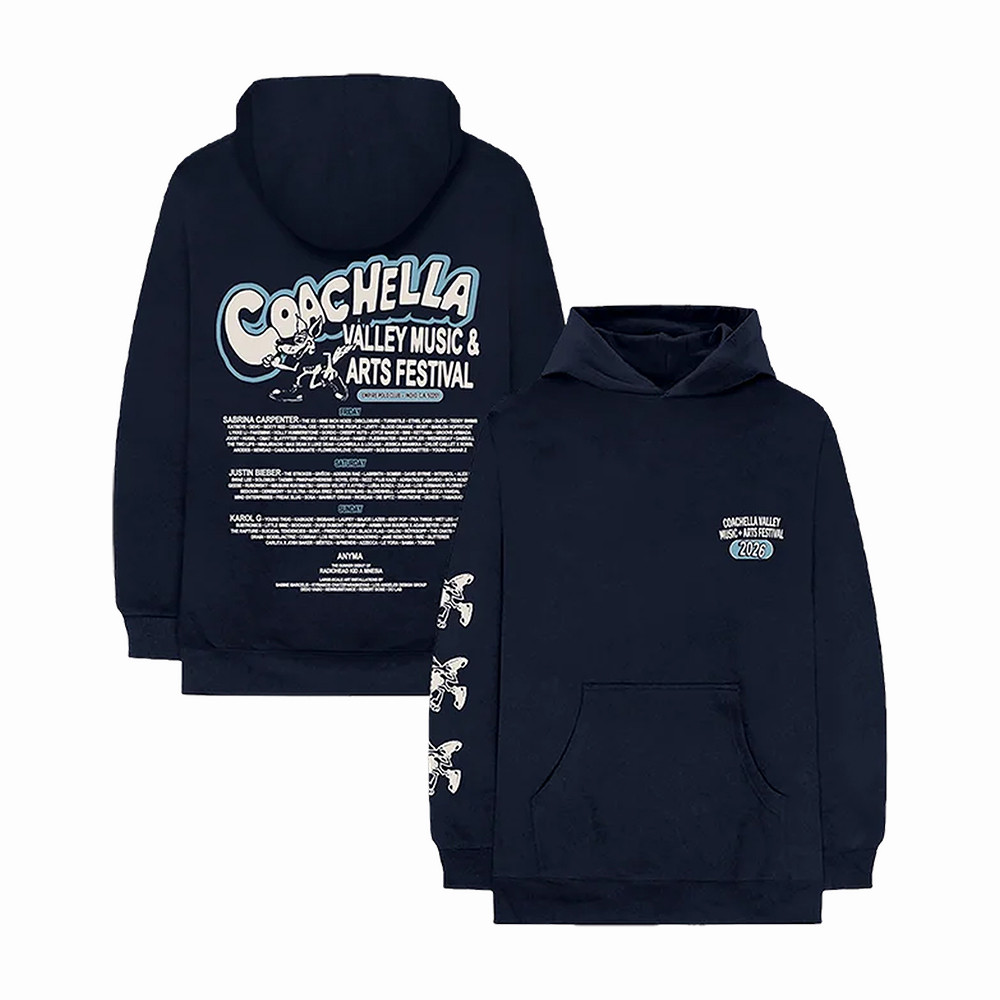 15 Desert Dog Lineup Hoodie Coachella Music Festival 2026 Apparel Present Idea For Fans