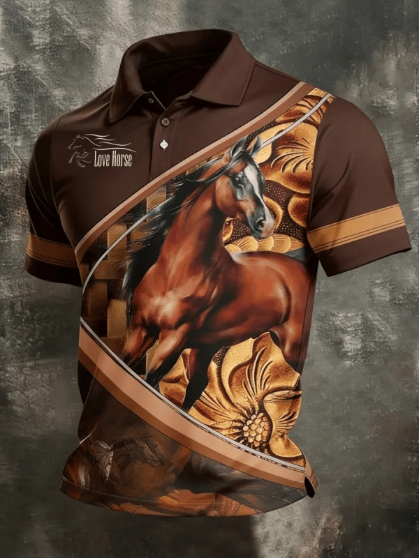 152nd Kentucky Derby Horse Polo Shirt Love Horse Kentucky Derby Shirt Unique Gift For Husband