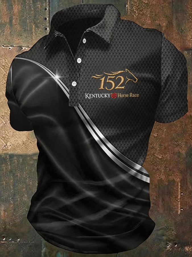 152nd Kentucky Horse Race Polo Shirt Horse Racing Shirt Unique Present For Father's Day