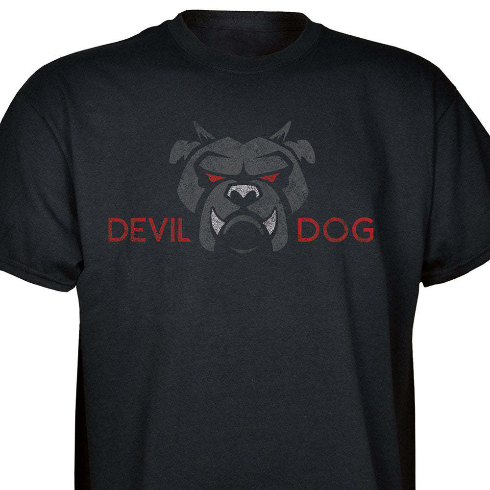 1775 Devil Dogs Black Shirt US Marine Corps T-Shirt Gifts For Father