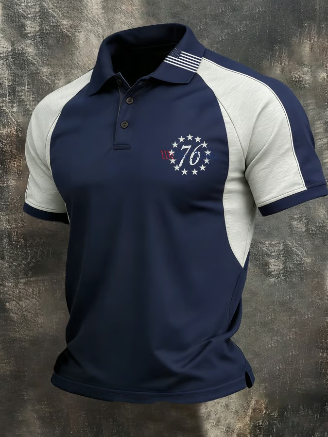 1776 2026 250th Anniversary Stars 76 Polo Shirt Patriotic Fan Gear Independence Best Gift Family