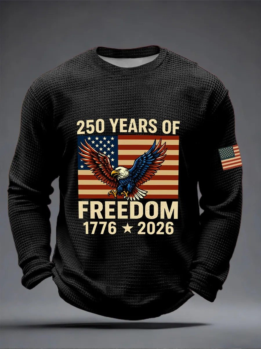 1776 2026 USA 250 Years Of Freedom Long Sleeve T-Shirt Patriot Clothing Store