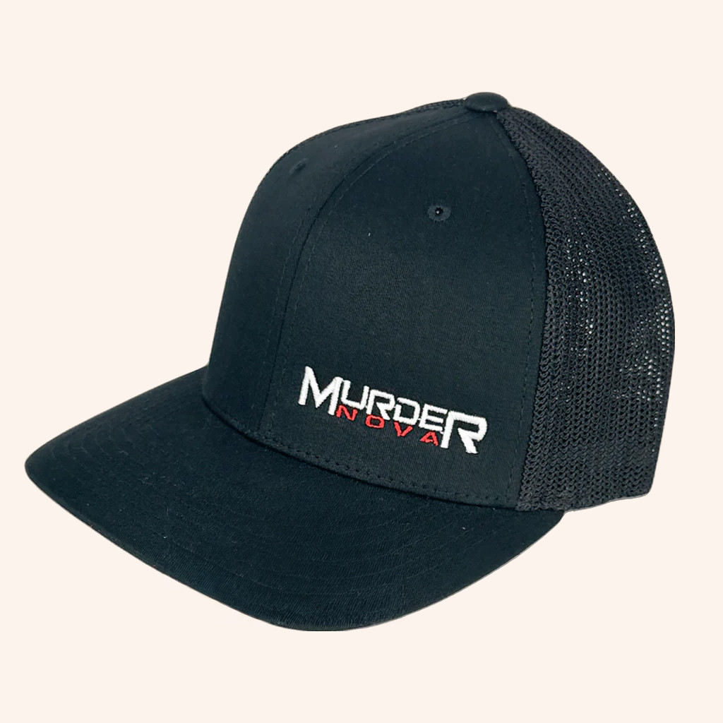 187 Customs Merch Embroidered Murder Nova Trucker Snapback Hat Gifts For Husband