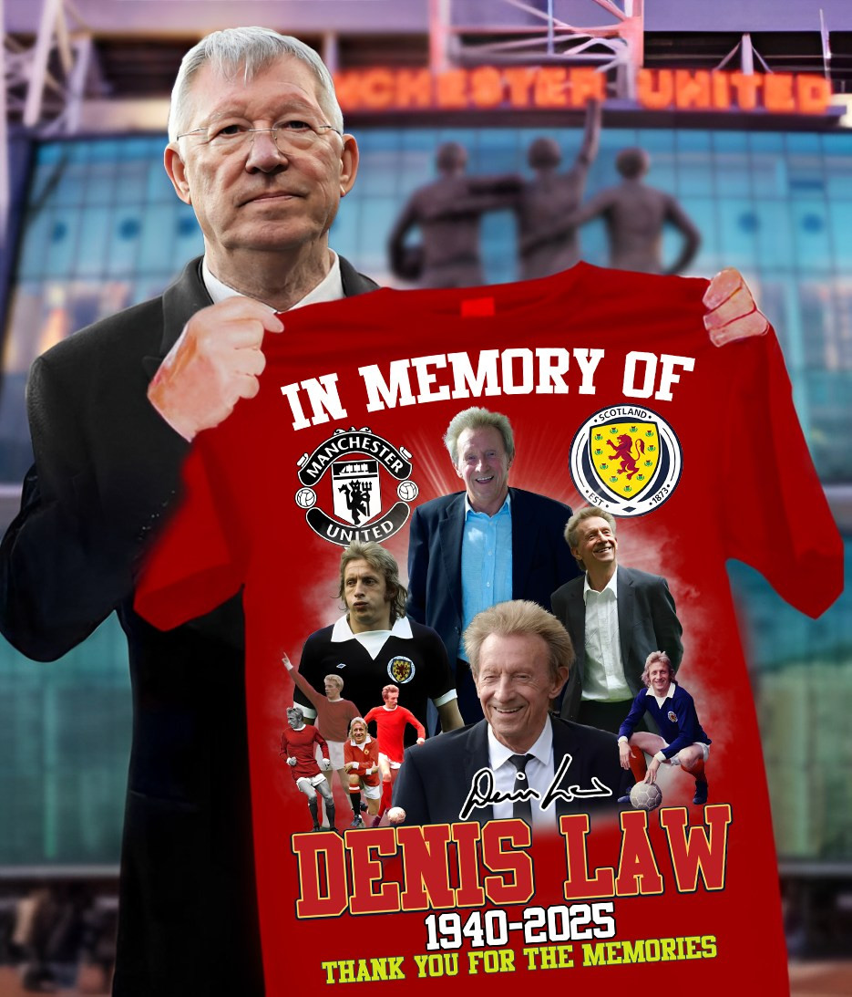 1940 2025 In The Memory Of Denis Law Thank You For The Memories T-Shirt Football Fan Gifts