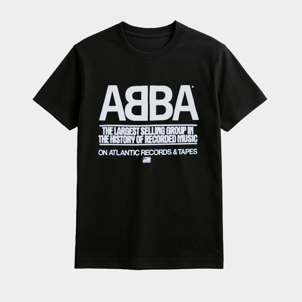 1979 ABBA Atlantic Records Promo Shirt ABBA Merch Gifts For Pop Music Fans-1