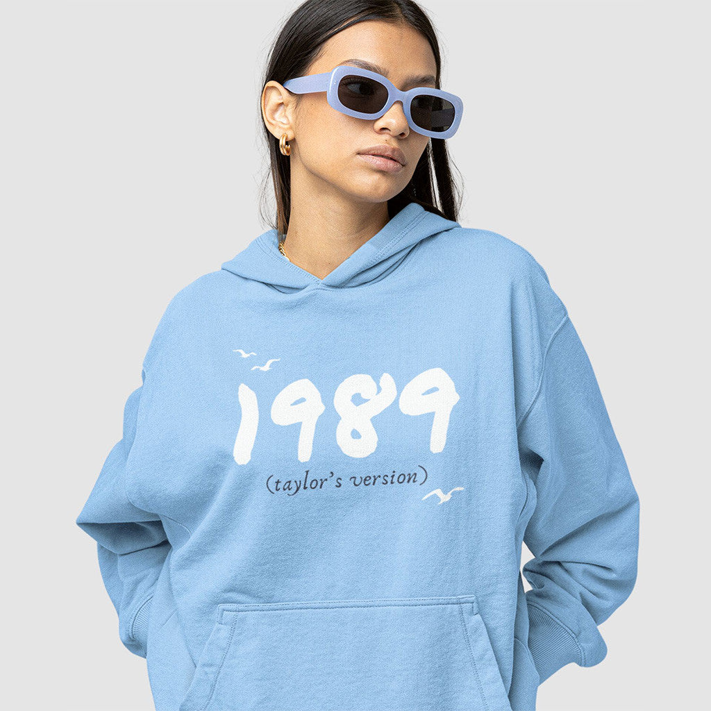 1989 Blue Hoodie Taylor's Version Hoodie Gifts For Swifties 1989 Blue Hoodie Taylor's Version Hoodie Gifts For Swifties