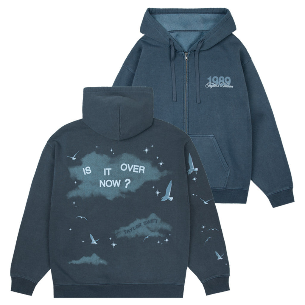 1989 Blue Hoodie Taylor's Version Is It Over Now Hoodie Gifts For Swifties
