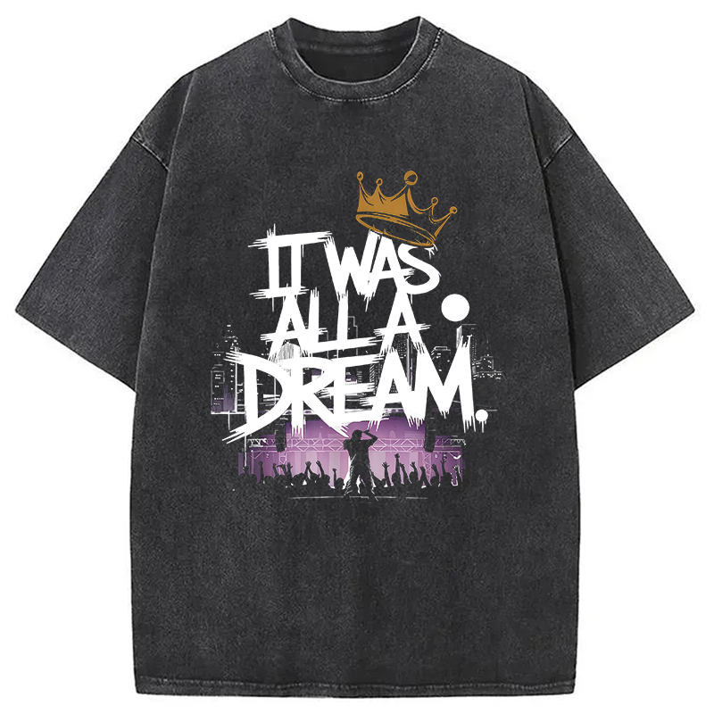 1990s Music Hip Hop Washed T-Shirt Classic Graphic Fashion Tee Gifts For Besties