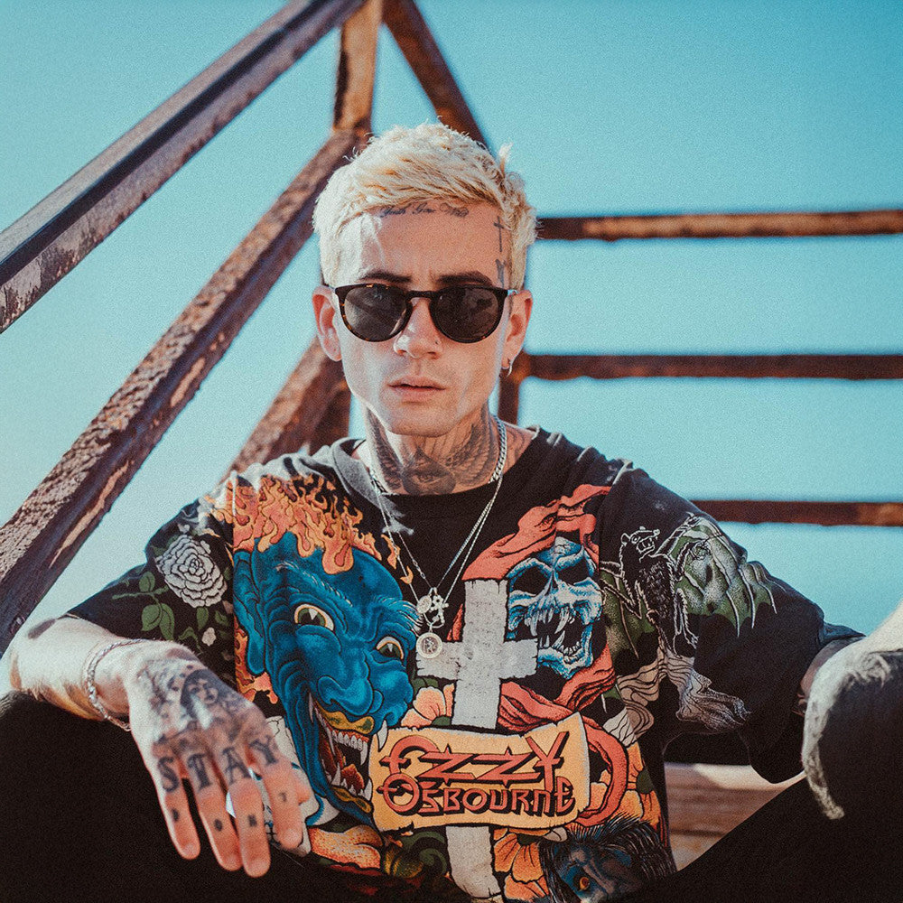 1992 Ozzy Osbourne Tattoo Shirt Vintage Black Ozzy Osbourne Merch T-Shirt Boyfriend Gifts 1992 Ozzy Osbourne Tattoo Shirt Vintage Black Ozzy Osbourne Merch T-Shirt Boyfriend Gifts