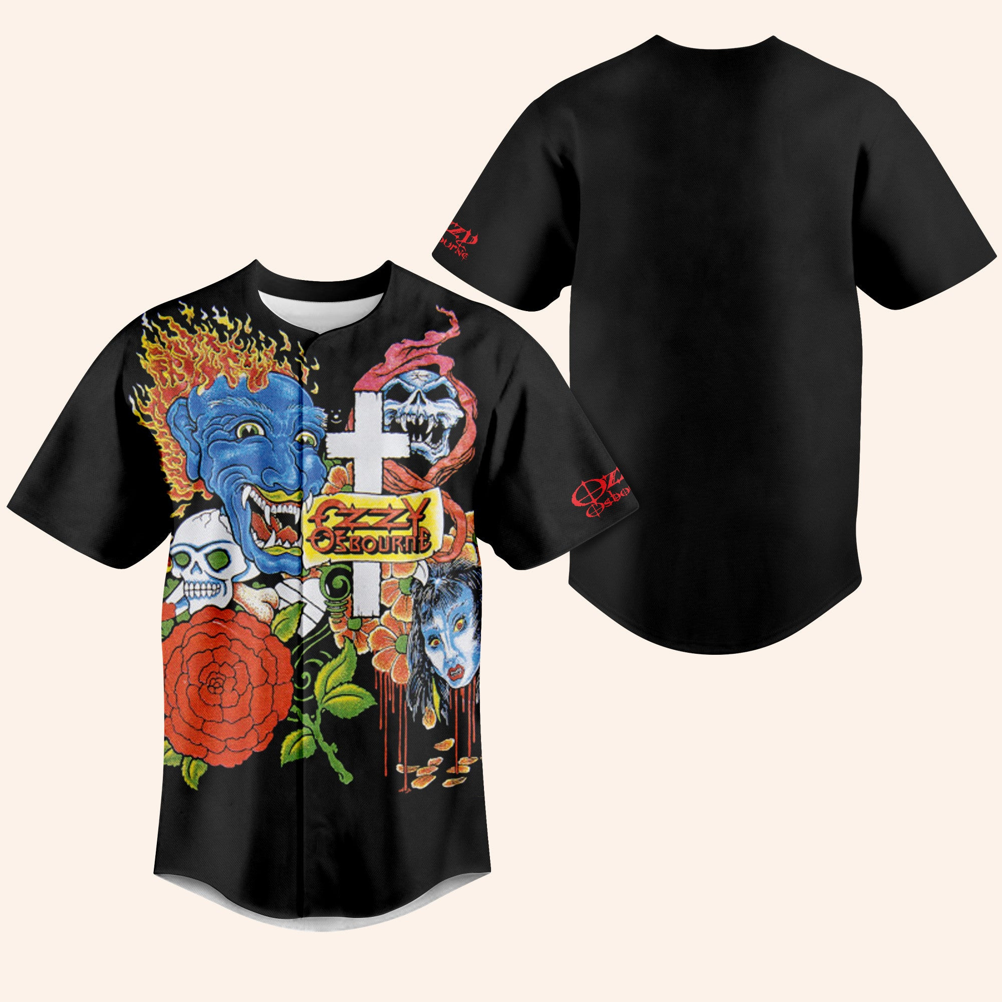 1992 Ozzy Osbourne Tattoo Tour Jersey Ozzy Osbourne Merch Husband Gifts 1992 Ozzy Osbourne Tattoo Tour Jersey Ozzy Osbourne Merch Husband Gifts