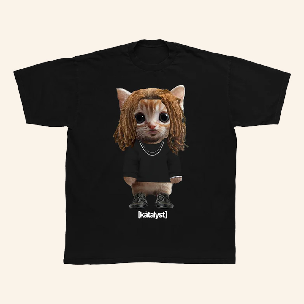 1Oneam Merch 1Oneam Kitty T-Shirt Christmas Gifts For Music Fans