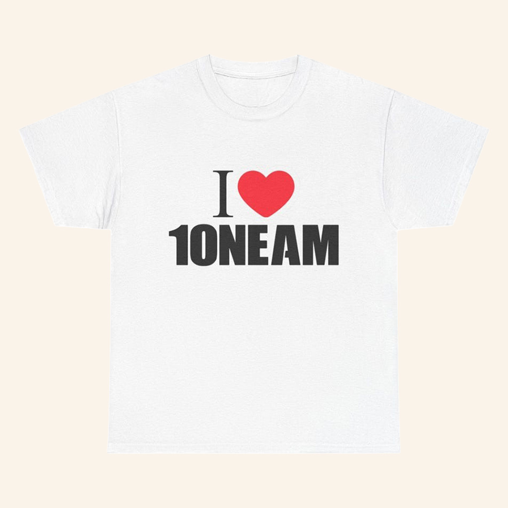 1Oneam Merch I Heart 1Oneam T-Shirt Birthday Gifts For Music Fans 1Oneam Merch I Heart 1Oneam T-Shirt Birthday Gifts For Music Fans