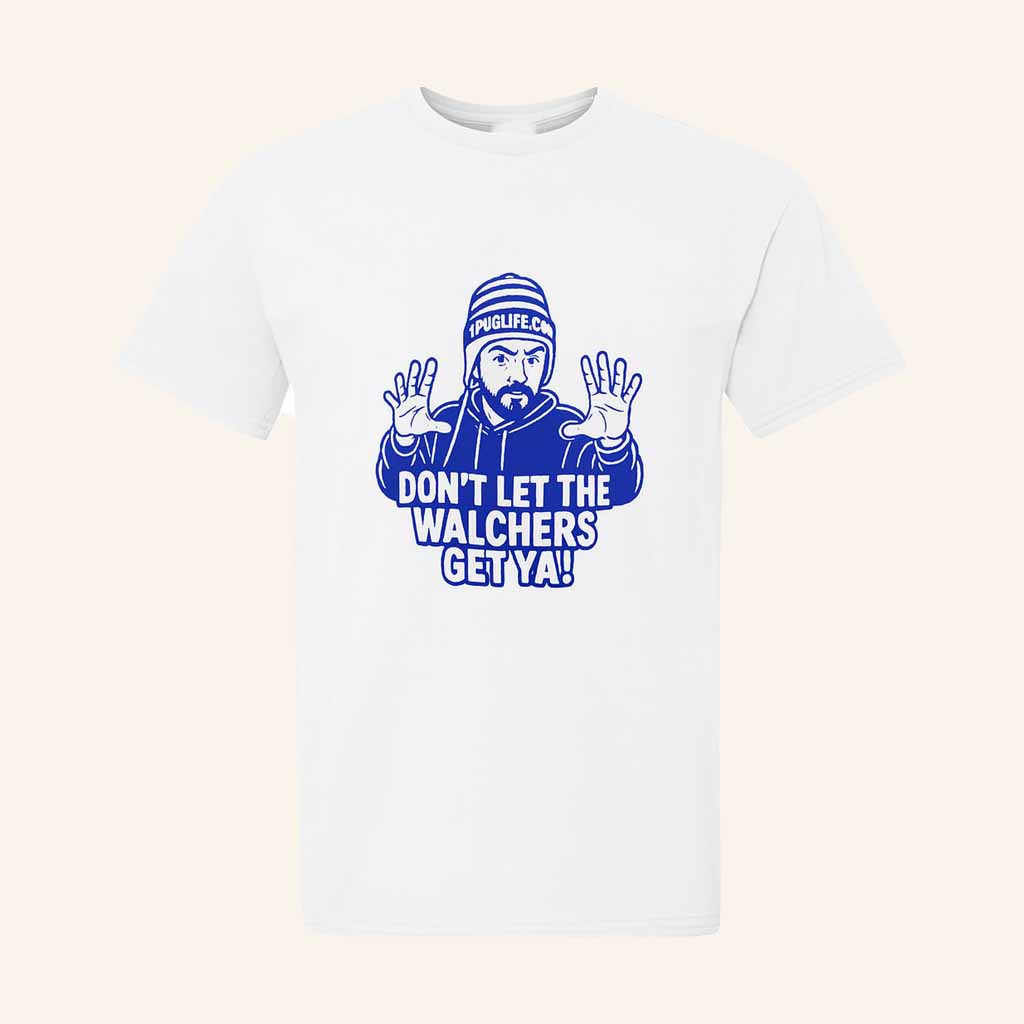 1Puglife Merch Ninja Don't Let The Walchers Get Ya T-Shirt Christmas Presents For Men 1Puglife Merch Ninja Don't Let The Walchers Get Ya T-Shirt Christmas Presents For Men