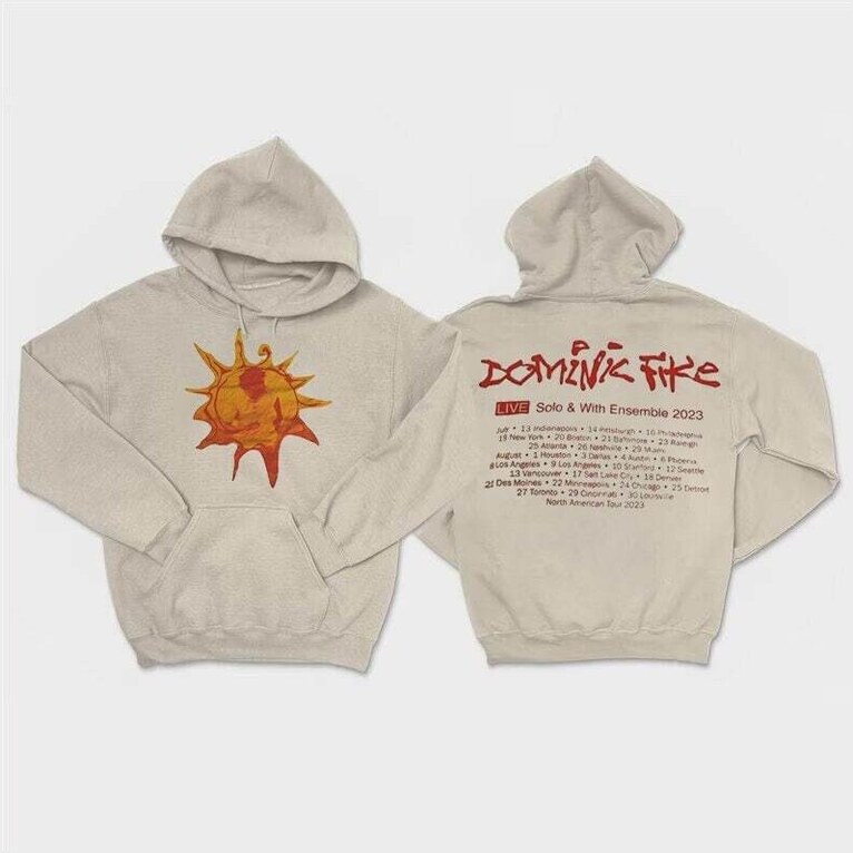 2 Sides Dominic Fike Sunburn Album Hoodie, Tour Hoodie, Music Hoodie, Premium Hoodie, Unisex Hoodie Gifts For Besties