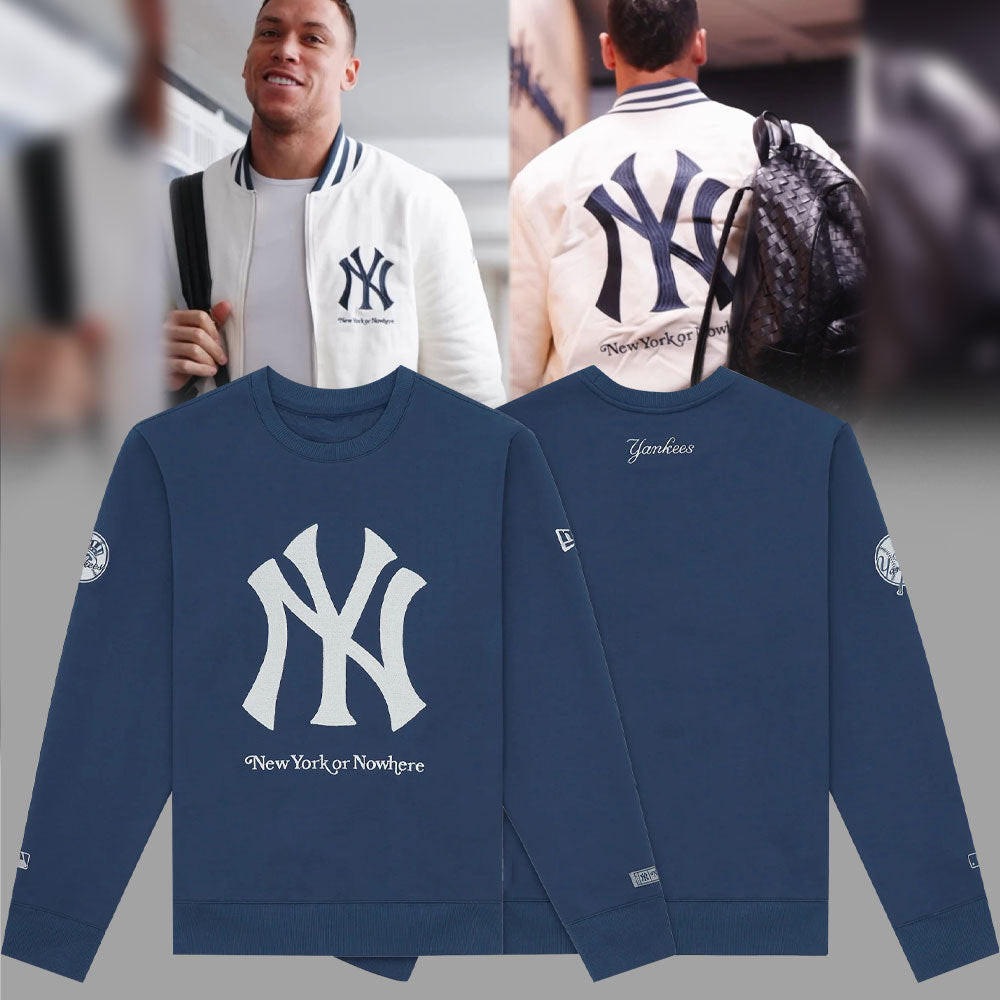 202 New York Yankees World Series Sweatshirt New York of Nowhere X New York Yankees Shirt Gifts For Him