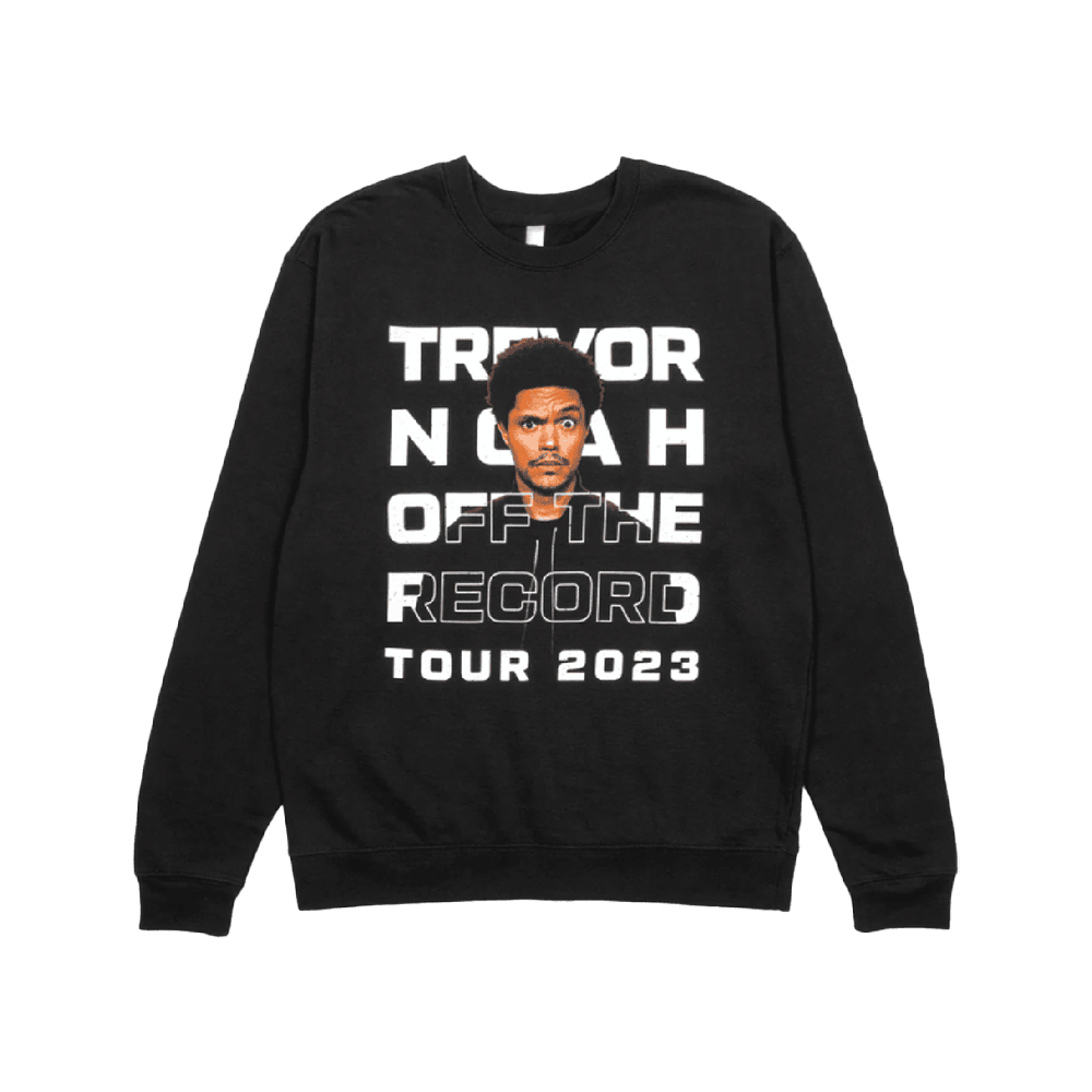 2023 Tour Off The Record Sweatshirt Trevor Noah Merch Useful Gifts For Dad 2023 Tour Off The Record Sweatshirt Trevor Noah Merch Useful Gifts For Dad