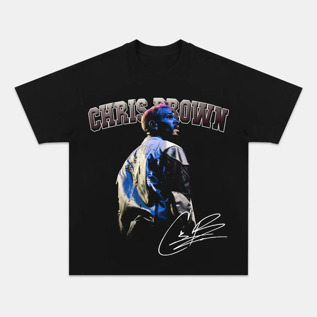 2024 Chris Brown Shirt Vintage Graphic T-Shirt Chris Brown Merch Gift Ideas For Music Lovers