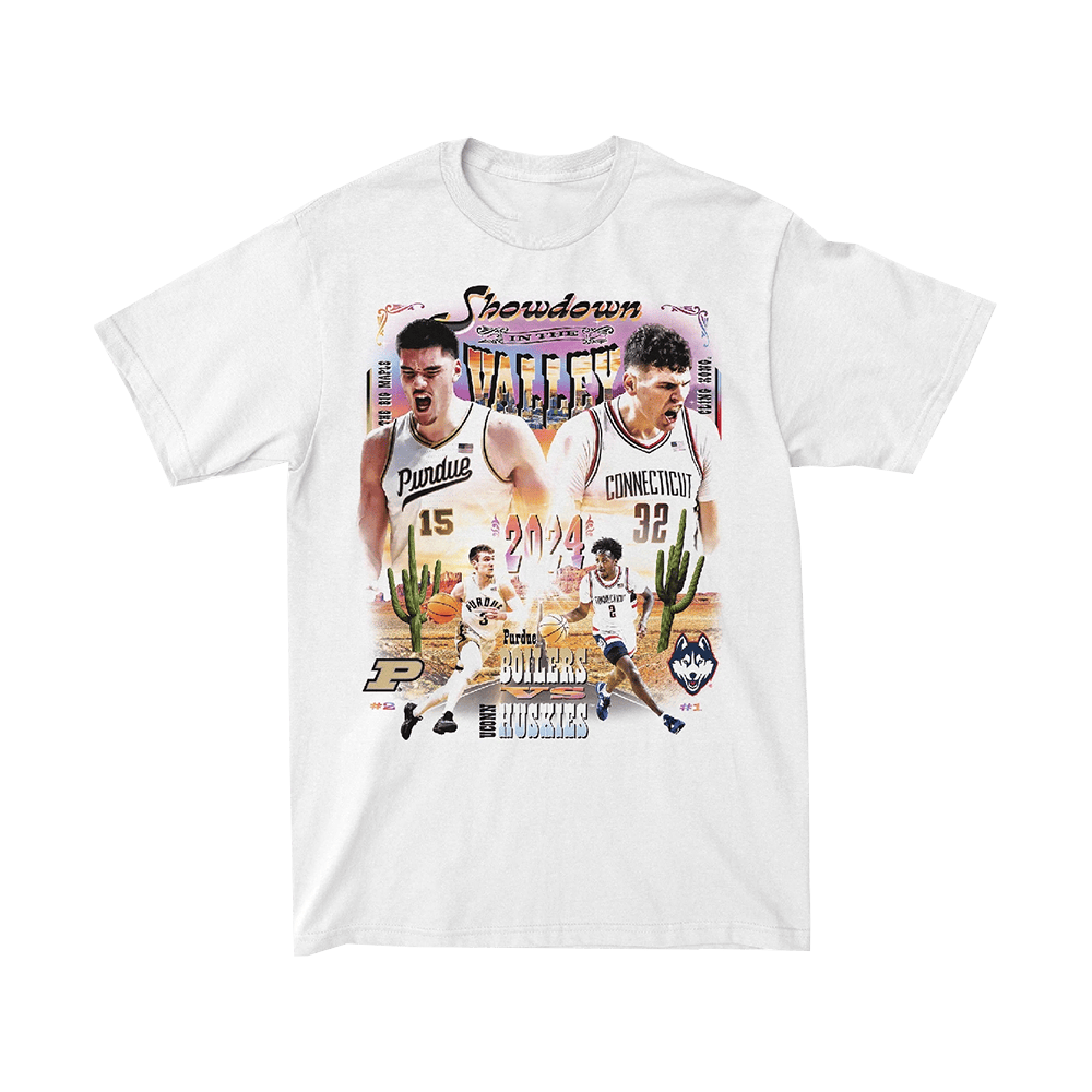 2024 National Championship Showdown In The Valley T-Shirt Uconn NIL Merch Fans Gifts