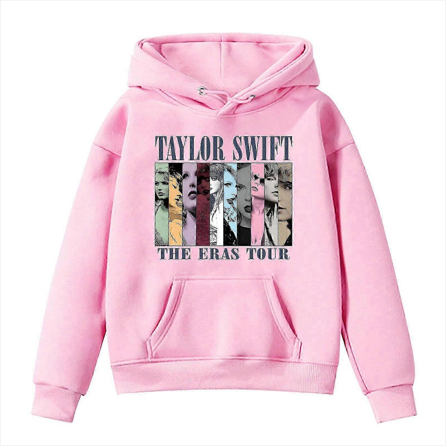 2024 New Taylor Swift The Eras Tour Taylor Surrounding Printed Hoodie Pink 4 Gifts For Besties