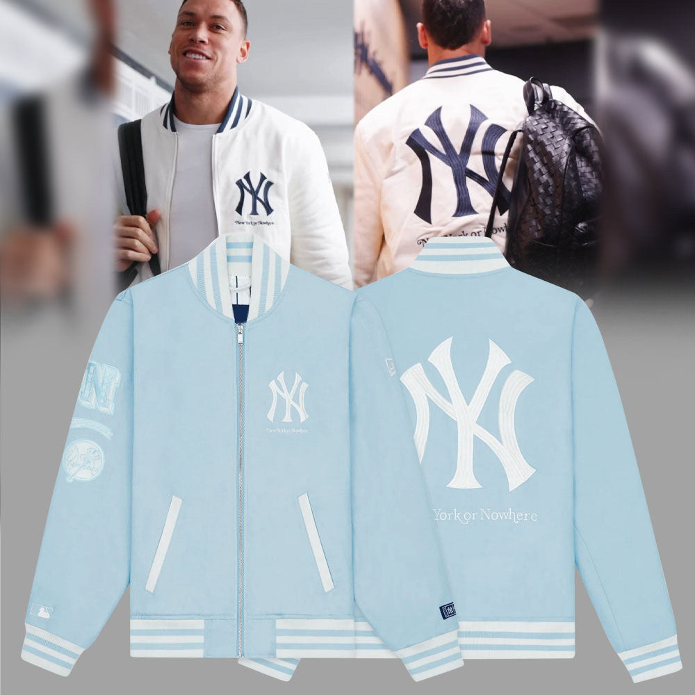 2024 New York Yankees World Series Baseball Bomber Jacket Best Gifts For Football Fans
