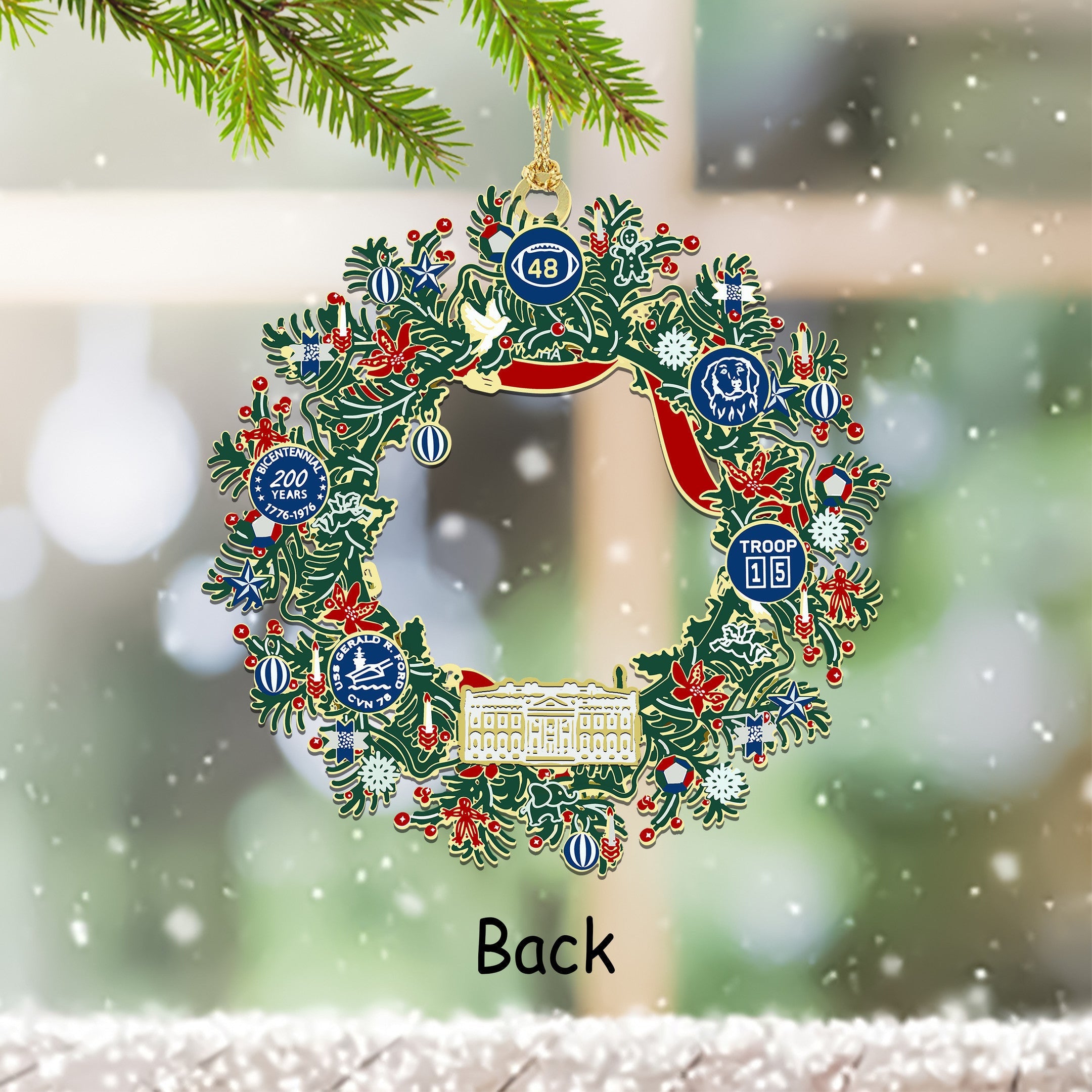 2024 White House Christmas Ornament Official White House Ornaments By Year 2024