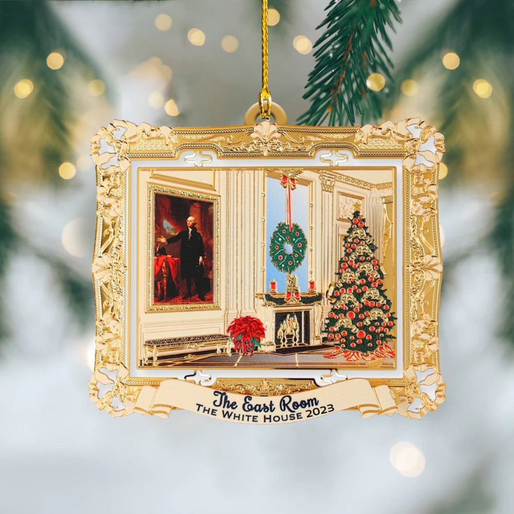 2024 White House Ornament The Easter Room White House Christmas Ornament 2024 Decoration 2024 White House Ornament The Easter Room White House Christmas Ornament 2024 Decoration