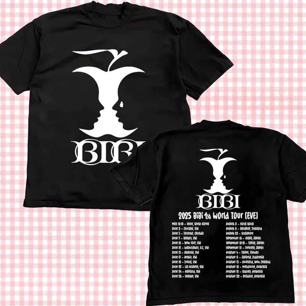 2025 Bibi 1st World Tour EVE Shirt Eve World Tour T-Shirt Bibi Kpop Shirt Gifts For Her 2025 Bibi 1st World Tour EVE Shirt Eve World Tour T-Shirt Bibi Kpop Shirt Gifts For Her