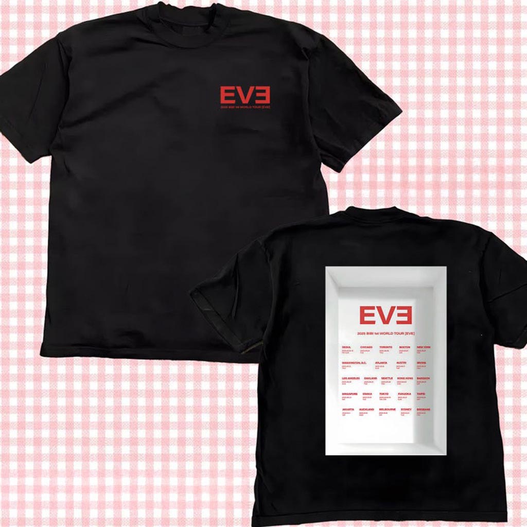 2025 Bibi 1st World Tour Eve T-Shirt Eve World Tour Shirt NakedBibi Shirt Fan Merch 2025 Bibi 1st World Tour Eve T-Shirt Eve World Tour Shirt NakedBibi Shirt Fan Merch