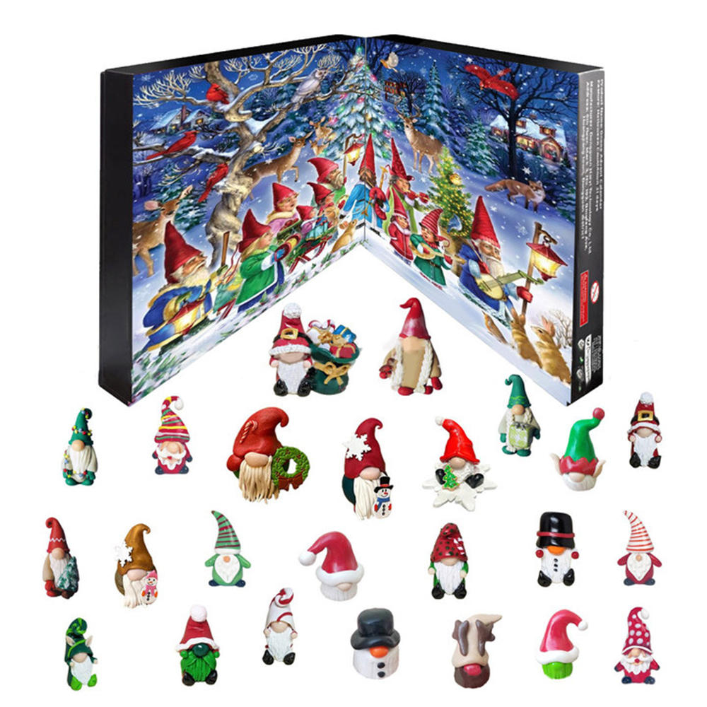 2025 Christmas Gnome Advent Calendar Christmas Countdown Calendar Gnome Christmas Gifts