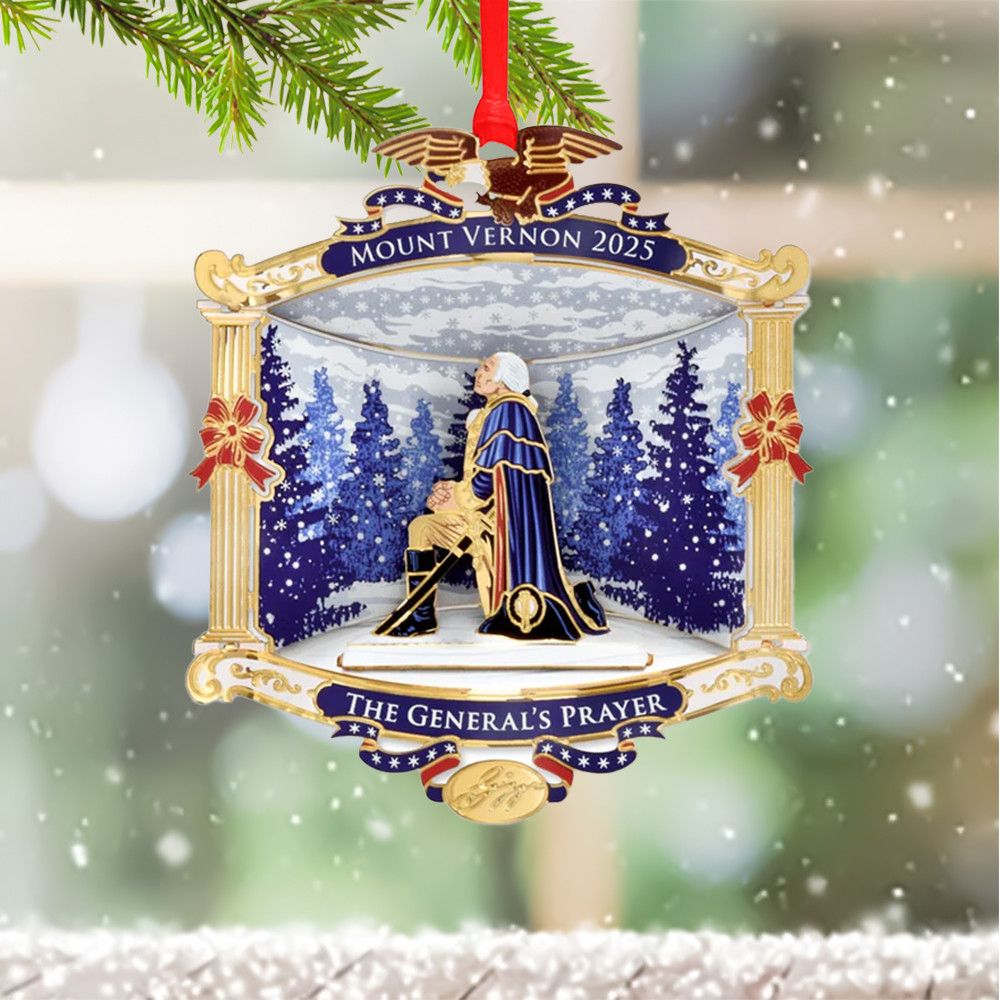 2025 General's Prayer Christmas Ornament Seasonal Ornament Gift