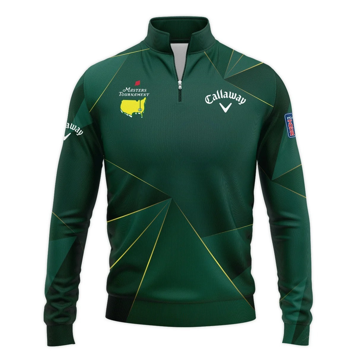 2025 Golf Masters Tournament Quarter Zip Long Sleeve Shirt Gifts For Golf Lovers
