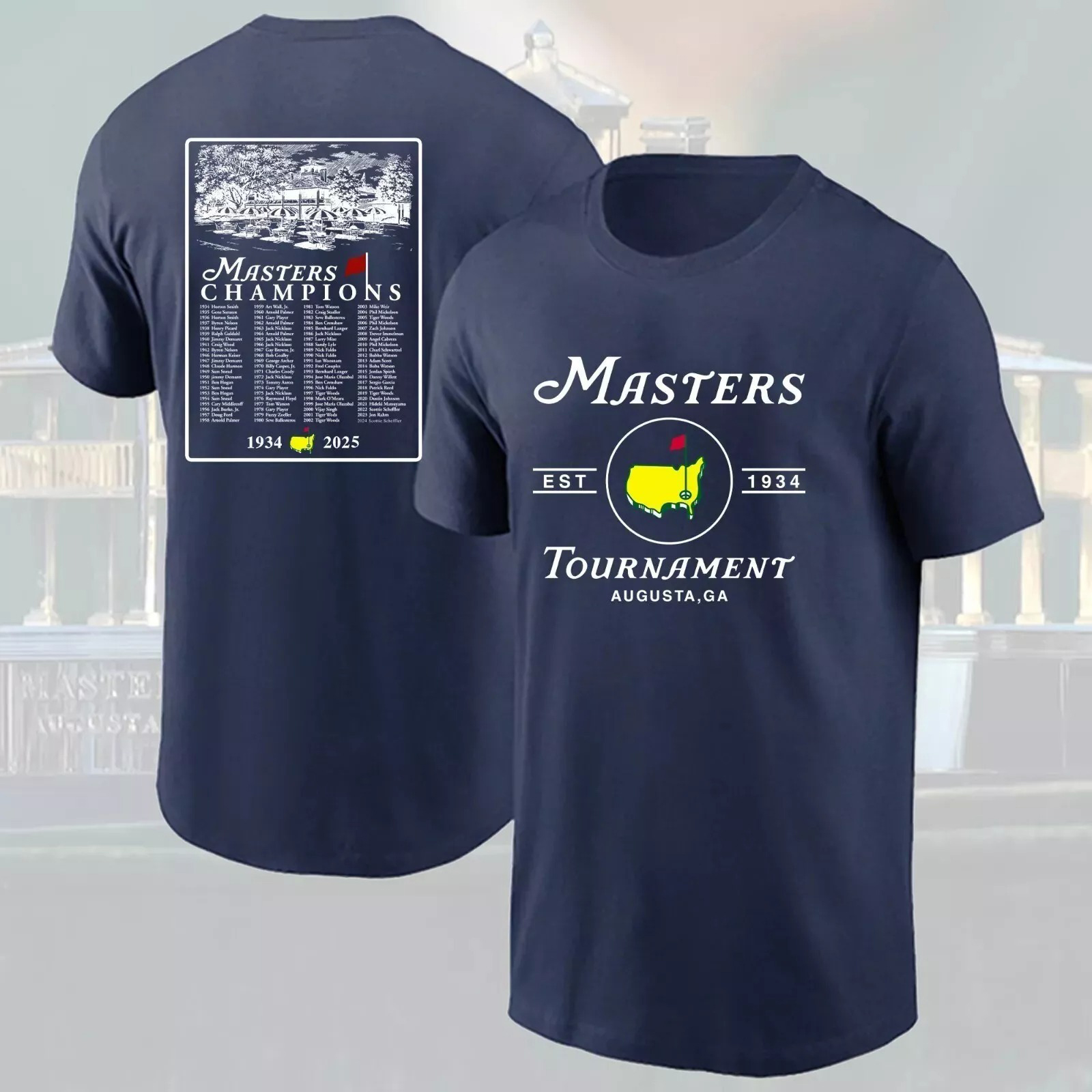 2025 Masters Golf Tournament Augusta National T-Shirt Best Gifts For Golf Lovers
