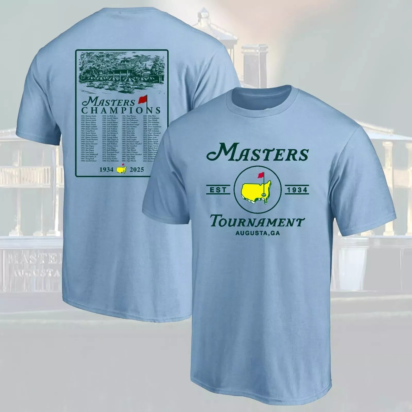 2025 Masters Golf Tournament Augusta National T-Shirt Gifts For Golf Lover